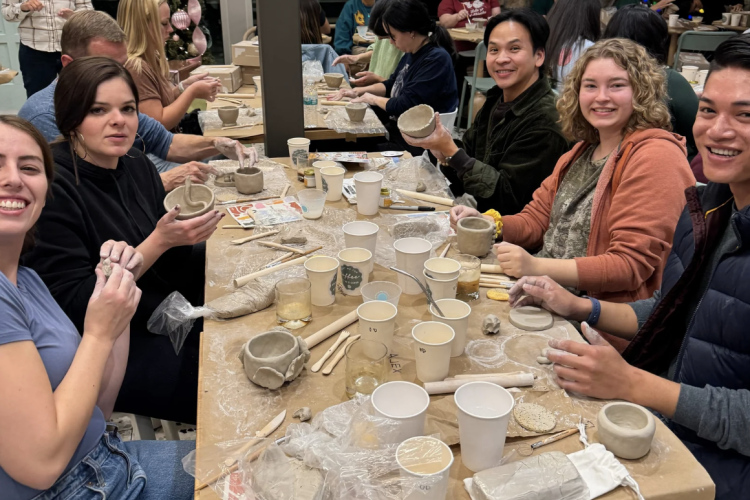Pottery with a purpose, Rebel Wine Lounge